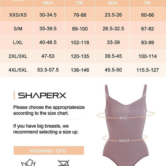 Taupe Thong Body suit Shapewear - Picture 3 of 4